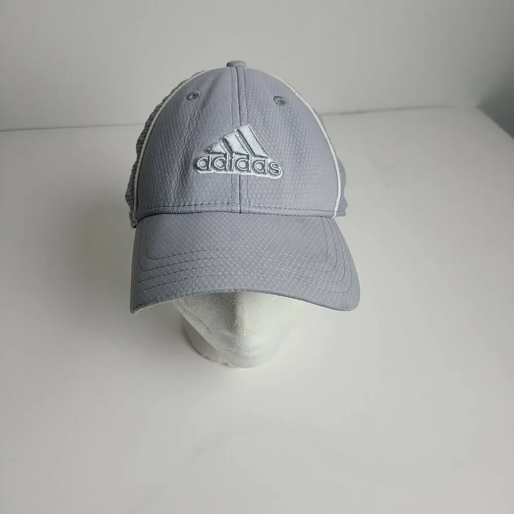 Adidas Adizero Adjustable Strap Gray Hat Mens One Size